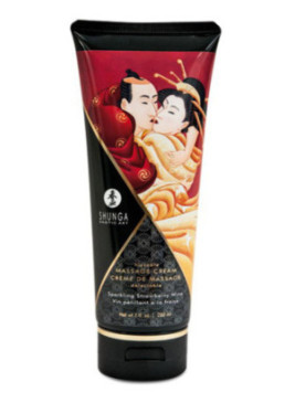 Crème hydratante de massage fraise vin pétillant 200ml - CC814108